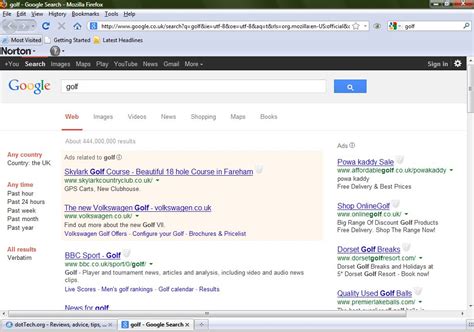 How to open search results in new tabs in Firefox or .